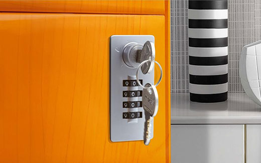 四位密码锁，如何为更衣柜保驾护航？